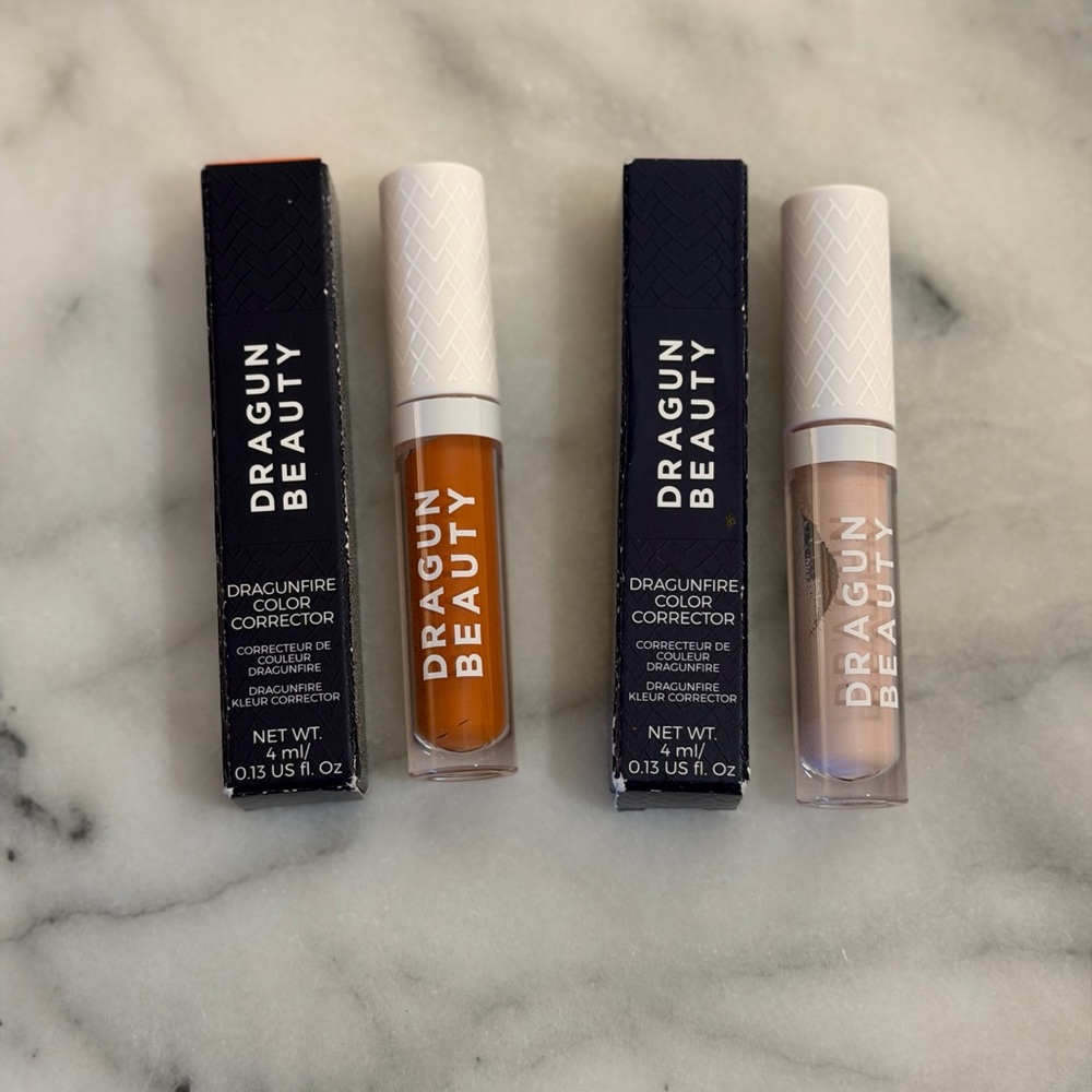 Dragun Beauty Dracufire Color Corrector Duo - Orange and Lavender